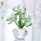 3.7" Crystal Four-Leaf Clover Figurine – Collectible Ornament for St. Patrick’s Day, Thanksgiving & Christmas